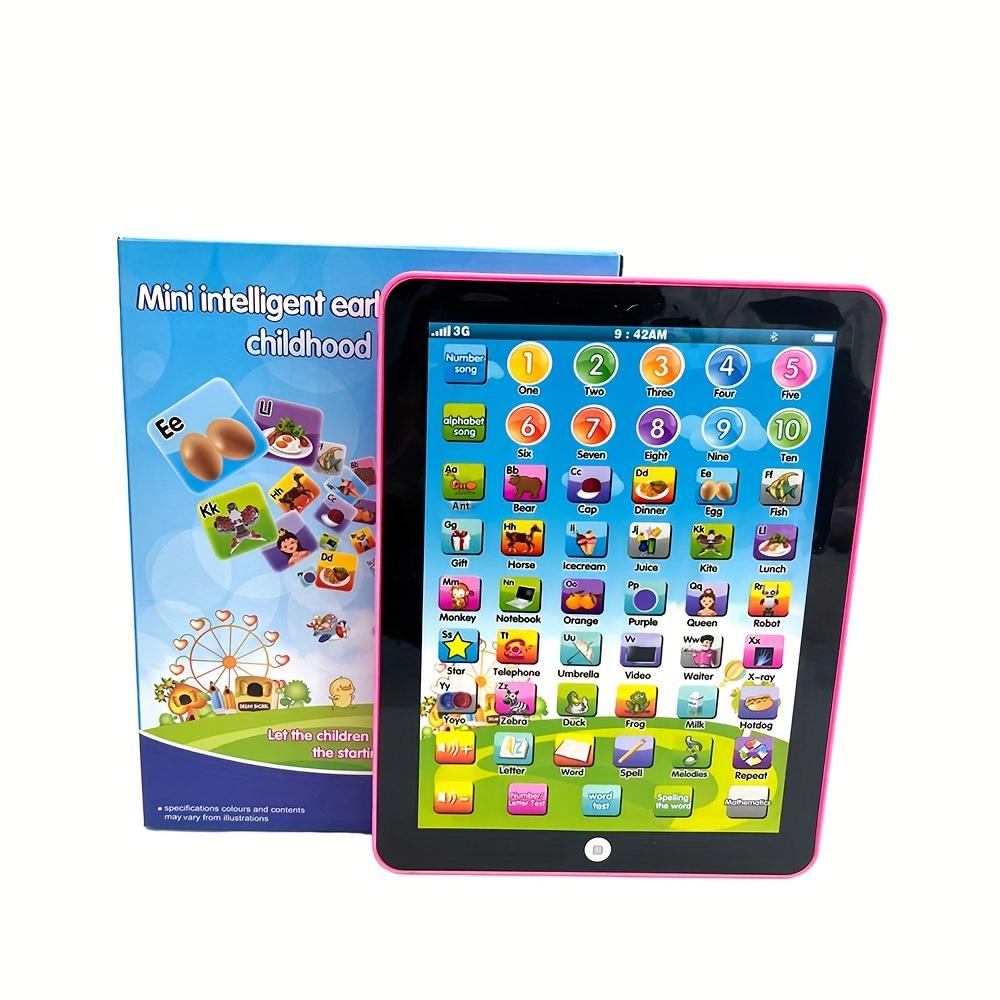 Blue Educational Tablet, Interactive Learning Toy for Ages 3+, Learning Entertainment Tablet, Perfect Gift for Halloween, Christmas & Thanksgiving