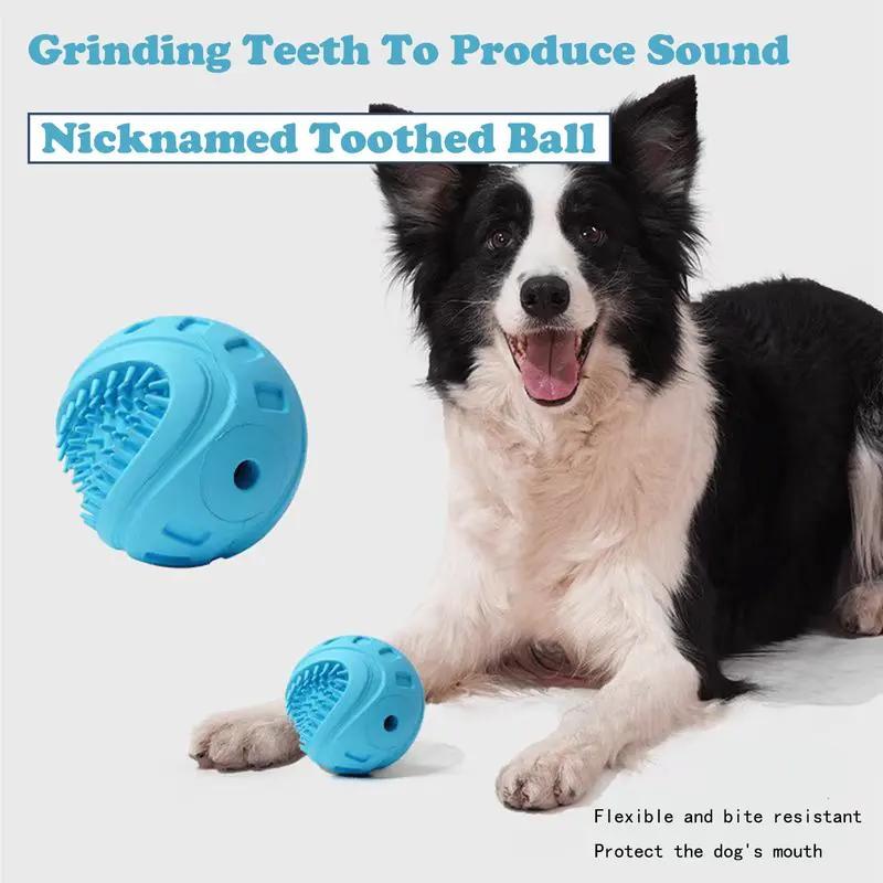 Interactive Dog Treat Ball for Small Medium Dogs Chew Toy Food Dispensing Puzzle Pet Toy