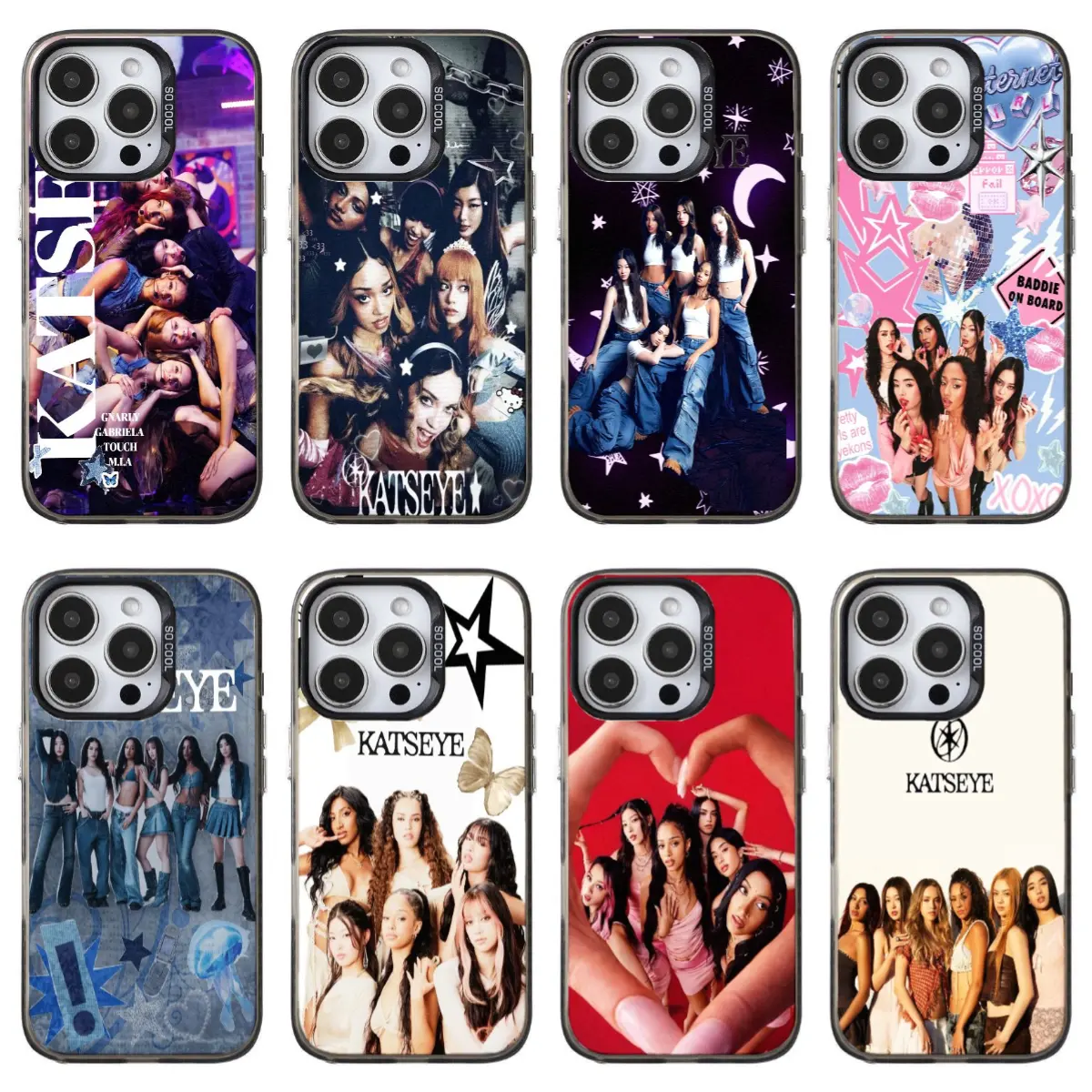 KATSEYE phone Cases For iPhone 12-17 Promax Pro Plus & Samsung Galaxy S22-S26 Ultra Plus,Perfect for Her/Him fashionable gift