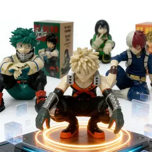 My Hero Academia Action Figures Izuku Midoriya & Katsuki Bakugo Perfect Surprise Gift for Kids Collector's Edition