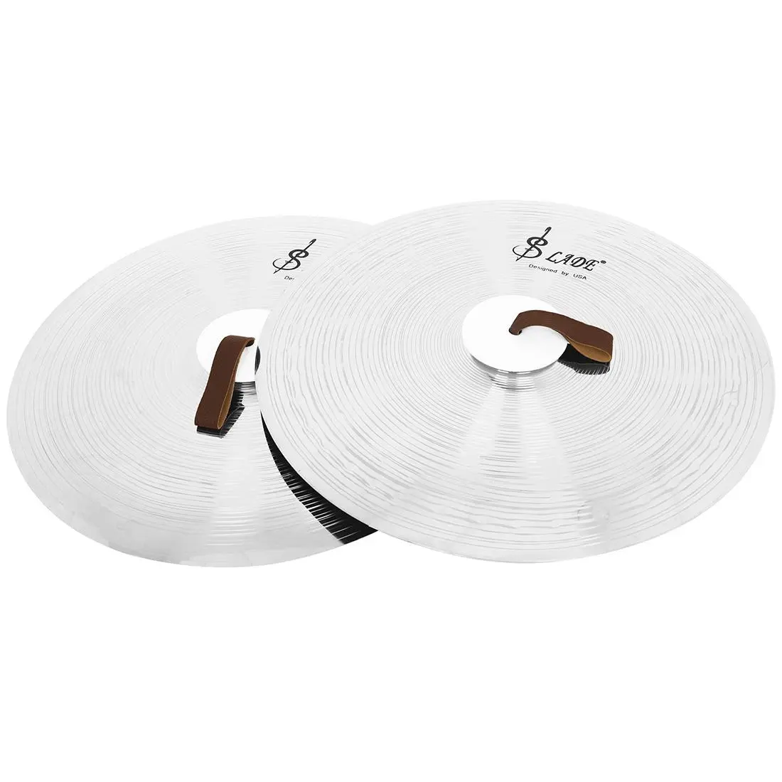 MD140 Alloy Silver Cymbal, 1 Count Hi-Hat Cymbal, Musical Instruments & Accessories for Drum Kit, Drum Set Accessories