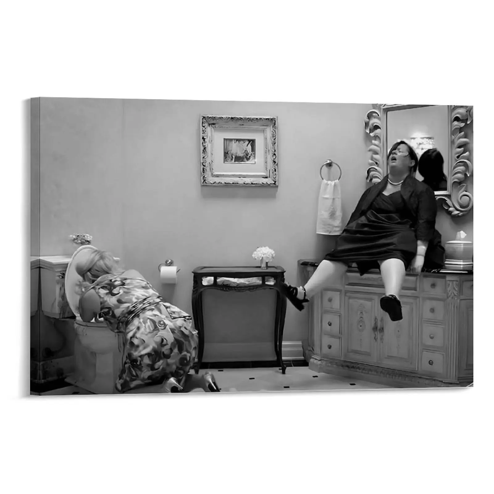That Memorable Comedy Scene from Bridesmaids Poster, Wall Art, Canvas Print, Home Decor for Bedroom Living Room Office