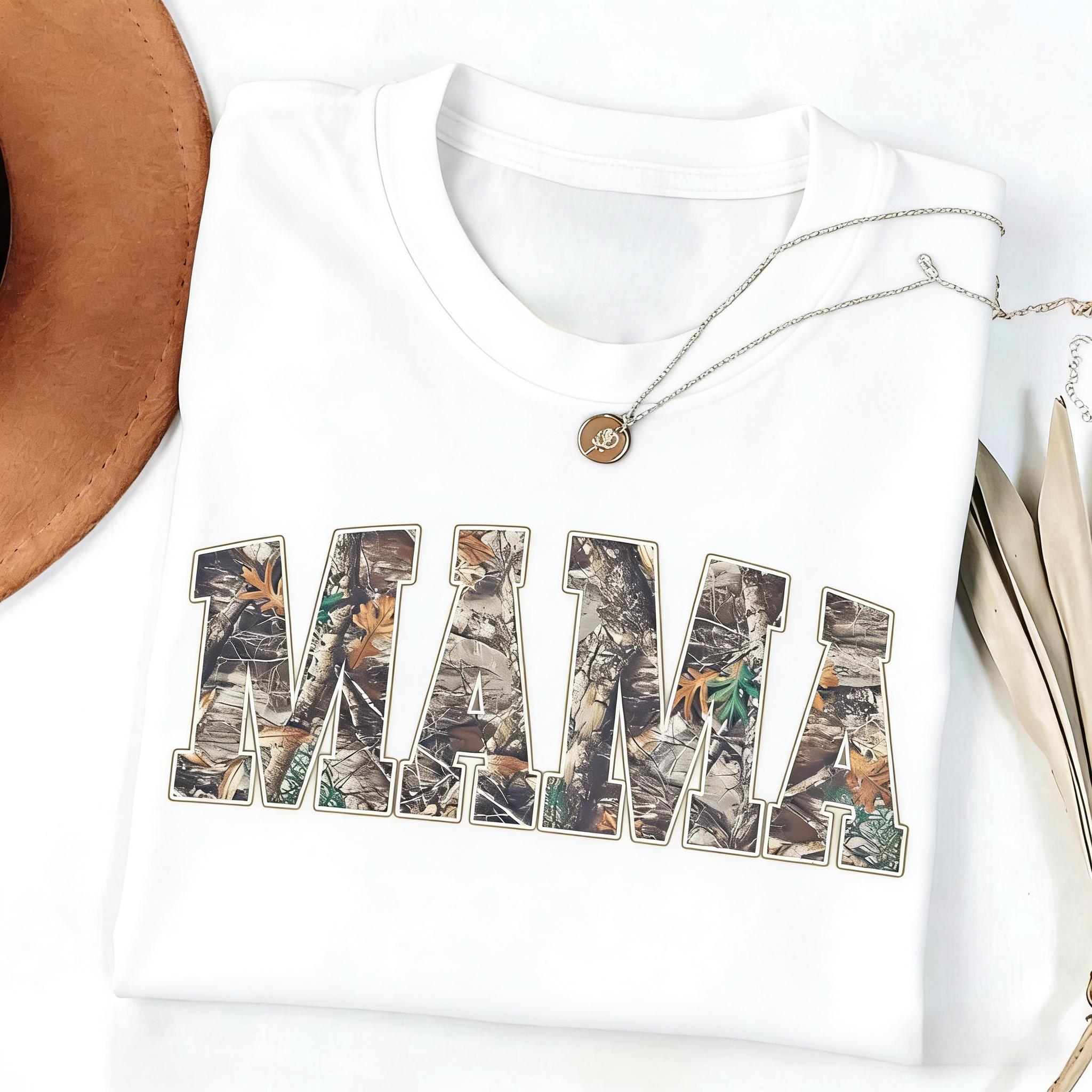 Colors Hunting Mama T-Shirt, Camo Mama Shirt, Mother's Day Gift, Camouflage Mama T-Shirt, Varsity Mama Shirt, Retro Mam Shirt,Streetwear Style, Retro Vintage Y2k