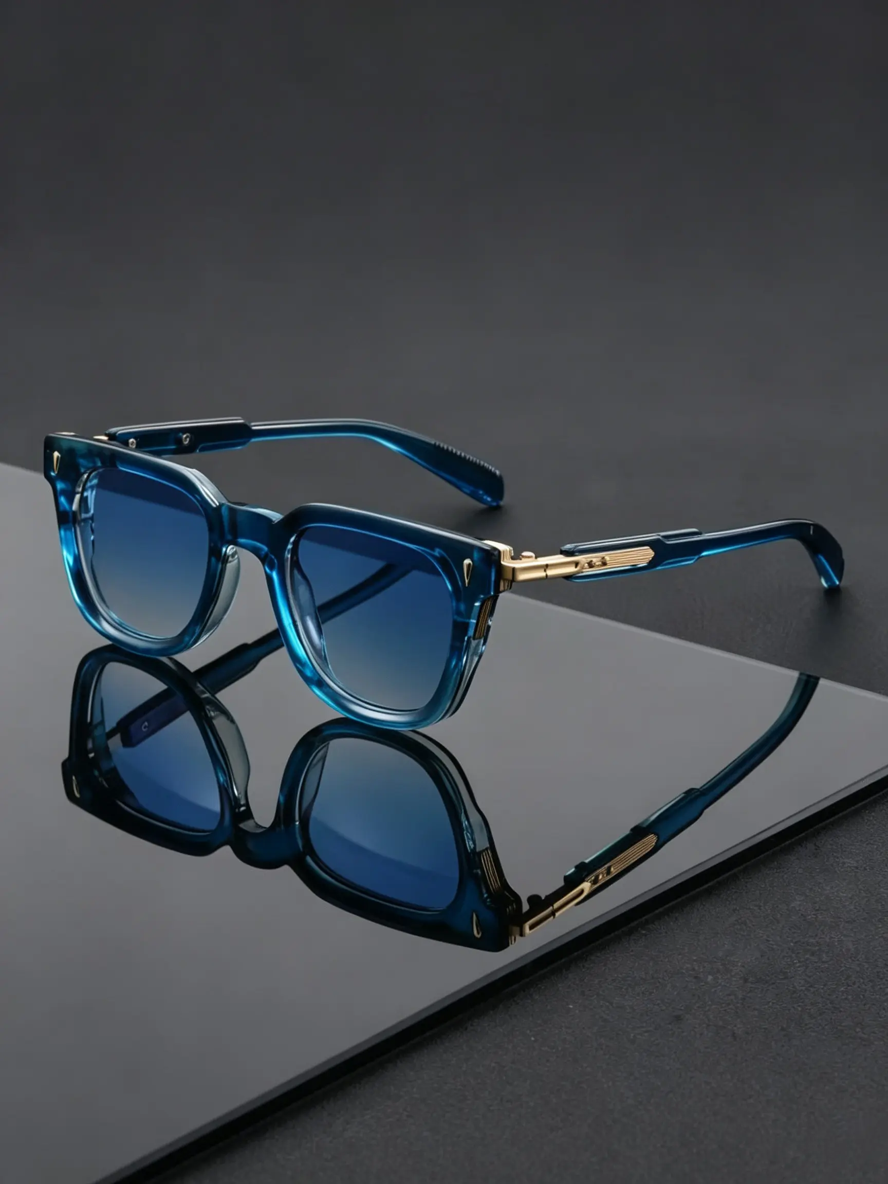 Unisex Fashionable Eyeglasses, Classic Retro Square Design, Perfect Gift for Christmas and Thanksgiving, Versatile and High-Quality