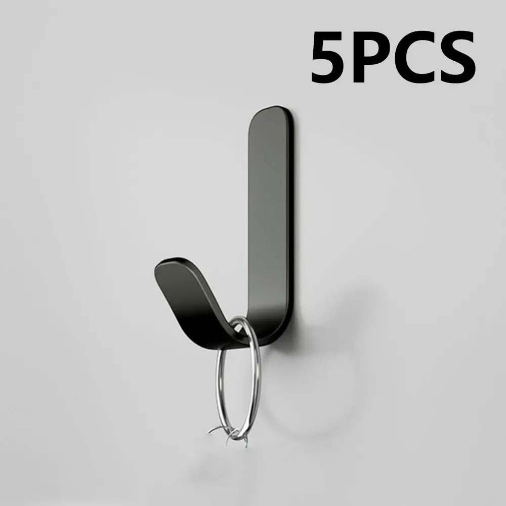 5 Decorative Wall Hooks for Hats Cups Glasses Earphones Towels, Durable Hook Design, Perfect for Home Organization & Storage Solutions