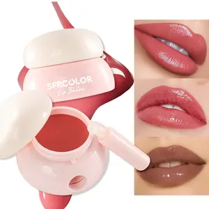 Lip mud velvet matte lip cheek dual-purpose not easy to fade student affordable lip glaze with lip brush moisturizing lip mask