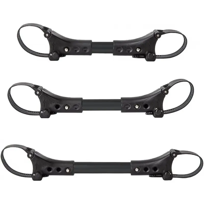 3 Pcs Twin Stroller Connector, Universal Joint Hook & Link Strap, Fits Most Baby Strollers, Stroller Accessories