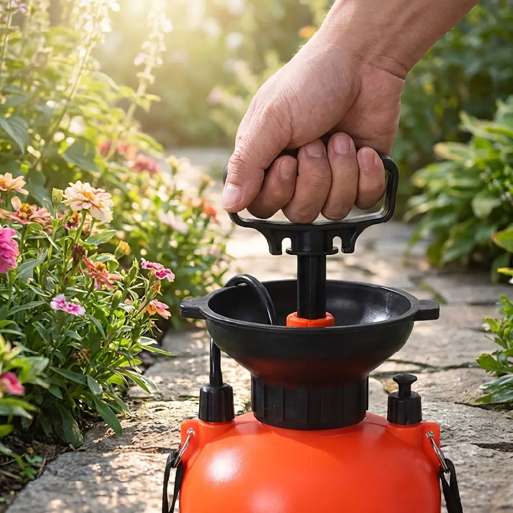 [Garden Watering Sprayer] 5L Manual Sprayer Home Garden Watering Hand-Powered Shoulder-Borne Manual Pressurized Sprinkler