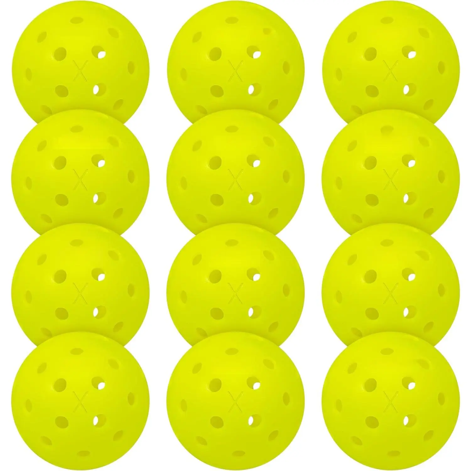X-40 Outdoor Pickleballs - Official Ball of USA Pickleball, APP Tour + US Open - Regulation Size