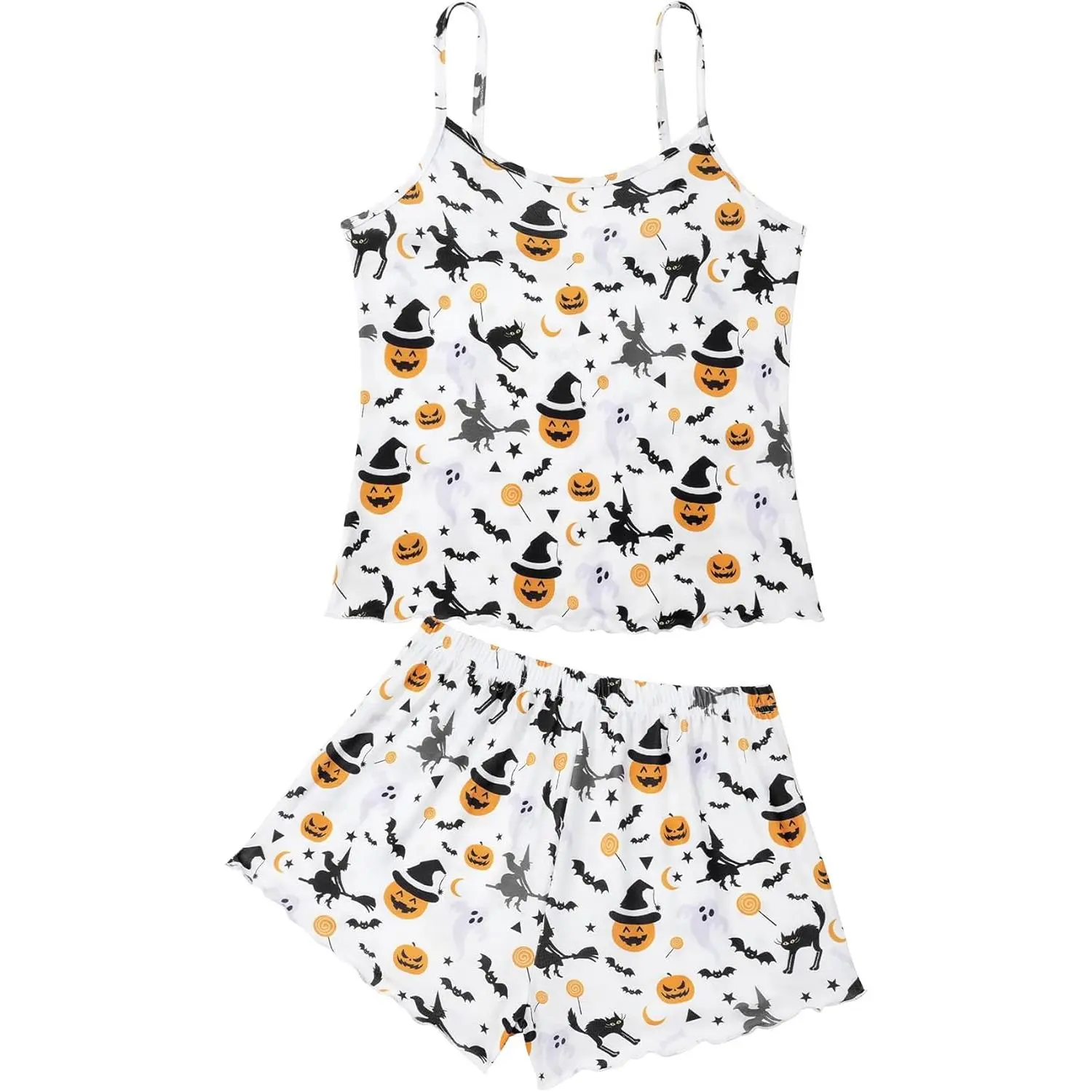 What women should wear in 2026Zando Cute Pajama Sets for Women Summer Pajamas- 2 Piece Strawberry Print Sexy Cami Top and Shorts Pj Set