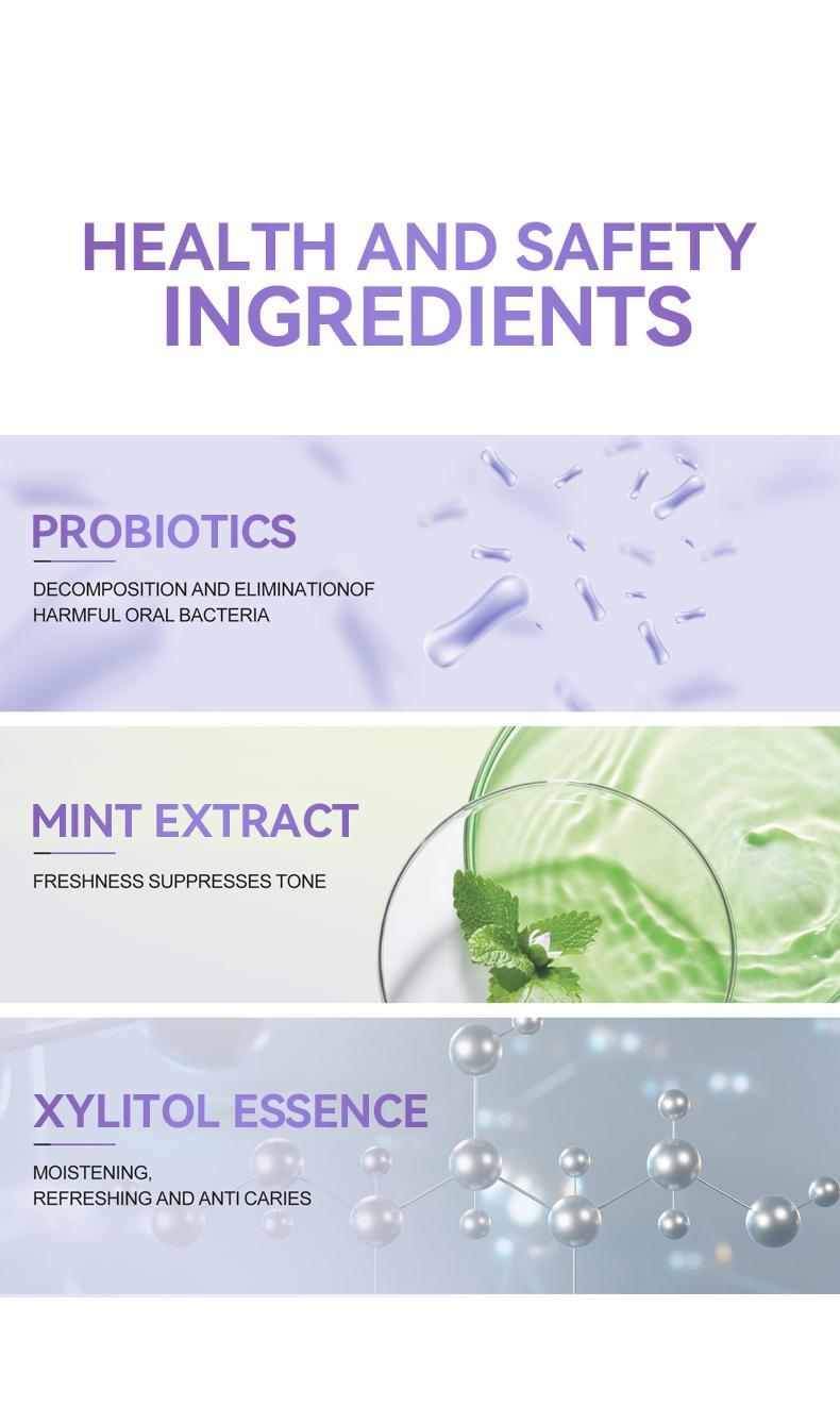 15ml Probiotic Oral Spray - Long-Lasting Freshness & Daily Oral Care, Portable Gentle Breeze Mist for Fresh Breath Sugar-Free & Must-Have Travel Essentials Breath Freshener