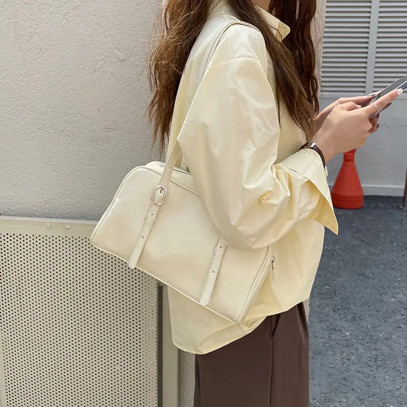 Green Shoulder Bag Niche Casual Armpit Bag Korean Ins Bag 2026 New Versatile Commuter Women's Bag,back to school,back to school haul