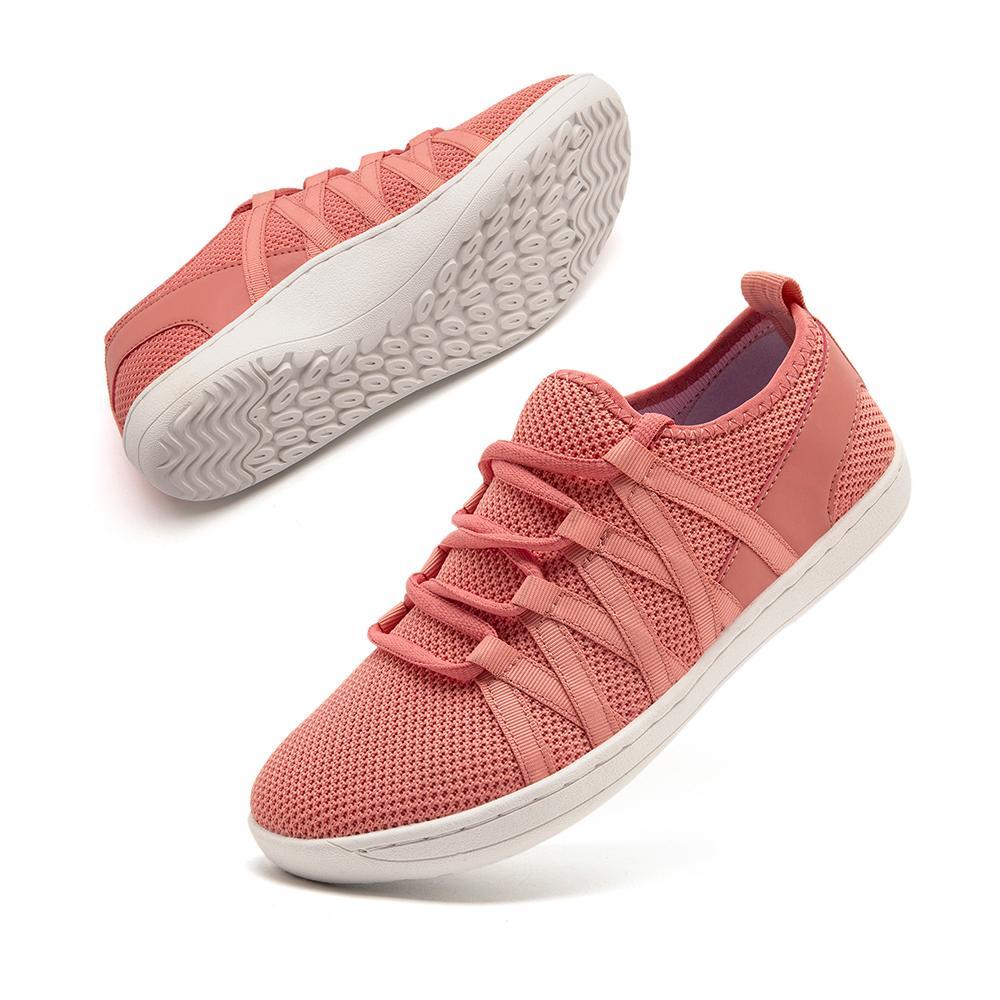 Women's Barefoot Sneakers Wide Minimalist Walking Shoes Comfort Trainer Footwear Athletic Runner Closed Training Sports Shoes Casual Running Gift for Girls