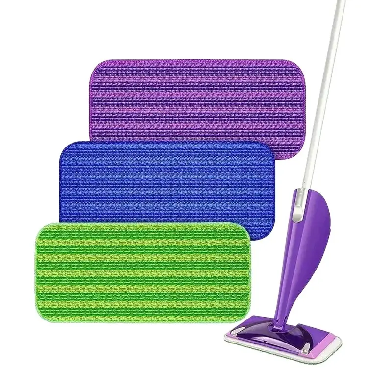 9/3pcs Mop Pads for Swiffer Powermop, Papclean Reusable Wet Pads, Microfiber Washable Mopping Cloths, Multi-Surface Hardwood Floor Cleaning, Wet Mops for Floor Cleaning, Cleaning Tools for Housekeeping