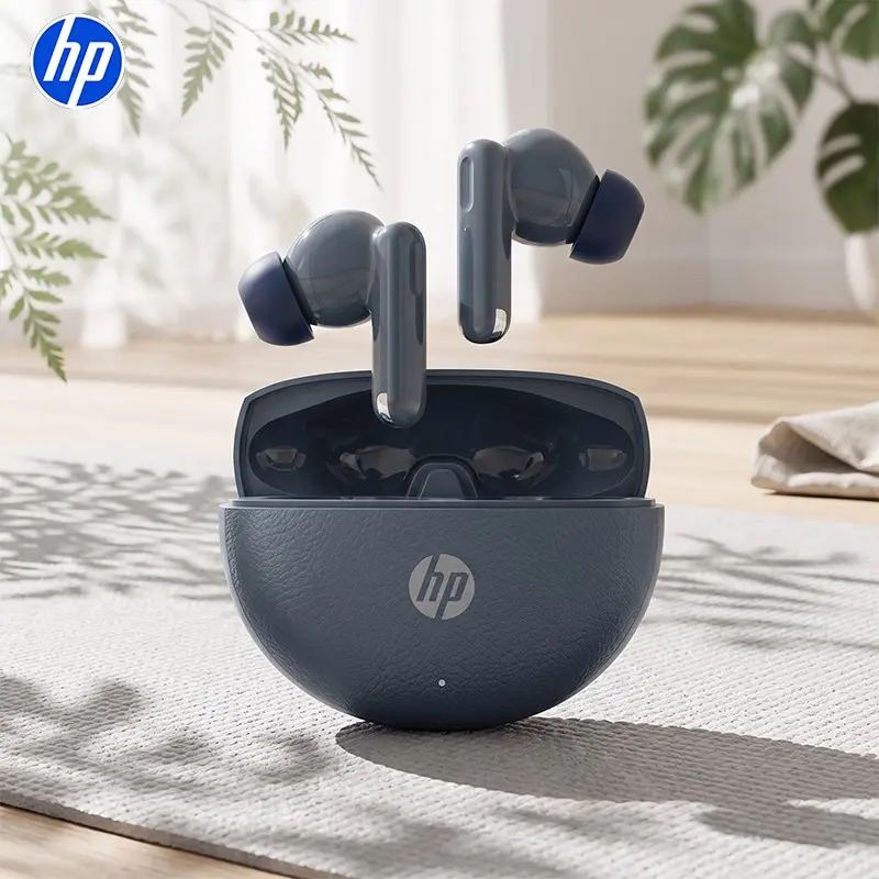 Hp Nr05a True Wireless Earbuds, Bluetooth-compatible 6.0, Waterproof, Low Latency, In-Ear Design, Lightweight, with Mic, Compatible with All Phones, Wireless Earphones