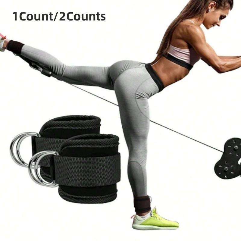 Ankle Strap, 1/2 Counts Foot Straps for Fitness Training, Sports Ankle Straps for Cable Machines, Yoga & Pilates Equipment Accessory, Workout Band # GLOBAL PICKS