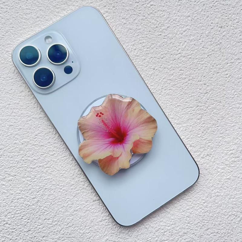 Orchid Acrylic Drop Glue  Phone Stand Desktop Folding Portable Huilan Phone Stand HN122