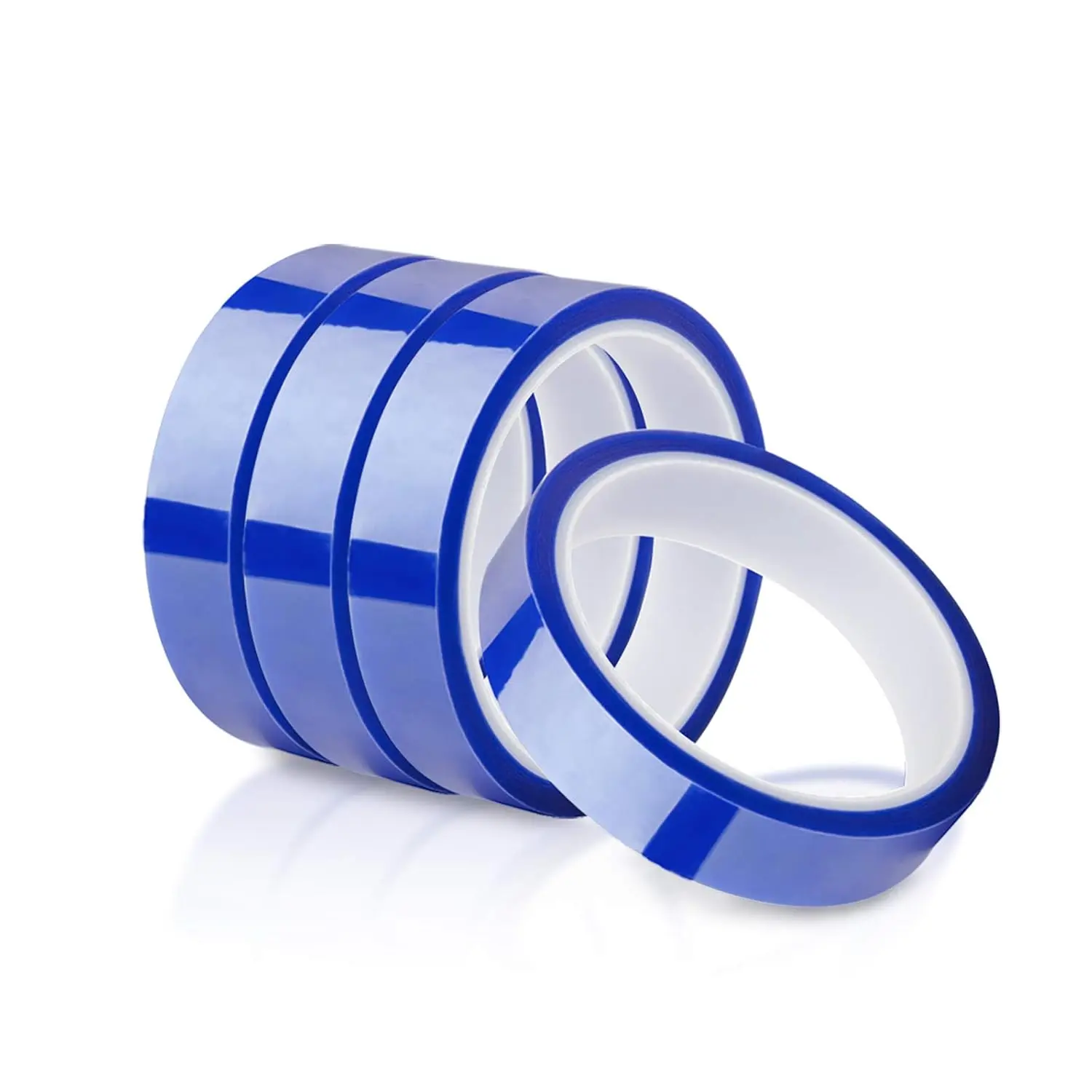 Heat-Resistant Sublimation Tape (4 Rolls, 0.8in x 108ft) - 482℉ High-Temperature Tolerance, Ideal for Sublimation Cups, T-Shirts, Blank Products