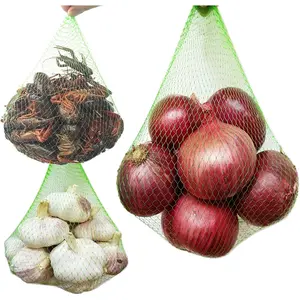 100 PCS Onion Potato Garlic Storage Bag-20 Inch Seafood Boil Bags,Fruit Vegetables Reusable Mesh Produce Storage Bags,Mesh Cooking Boil Bags for Crab Clam Shellfish Crawfish