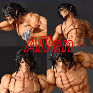 Hot Anime Attack On Titan Allen Action Figure Articulated Collectible Model Anime Character Figurine Desktop Decor Gift For Fans