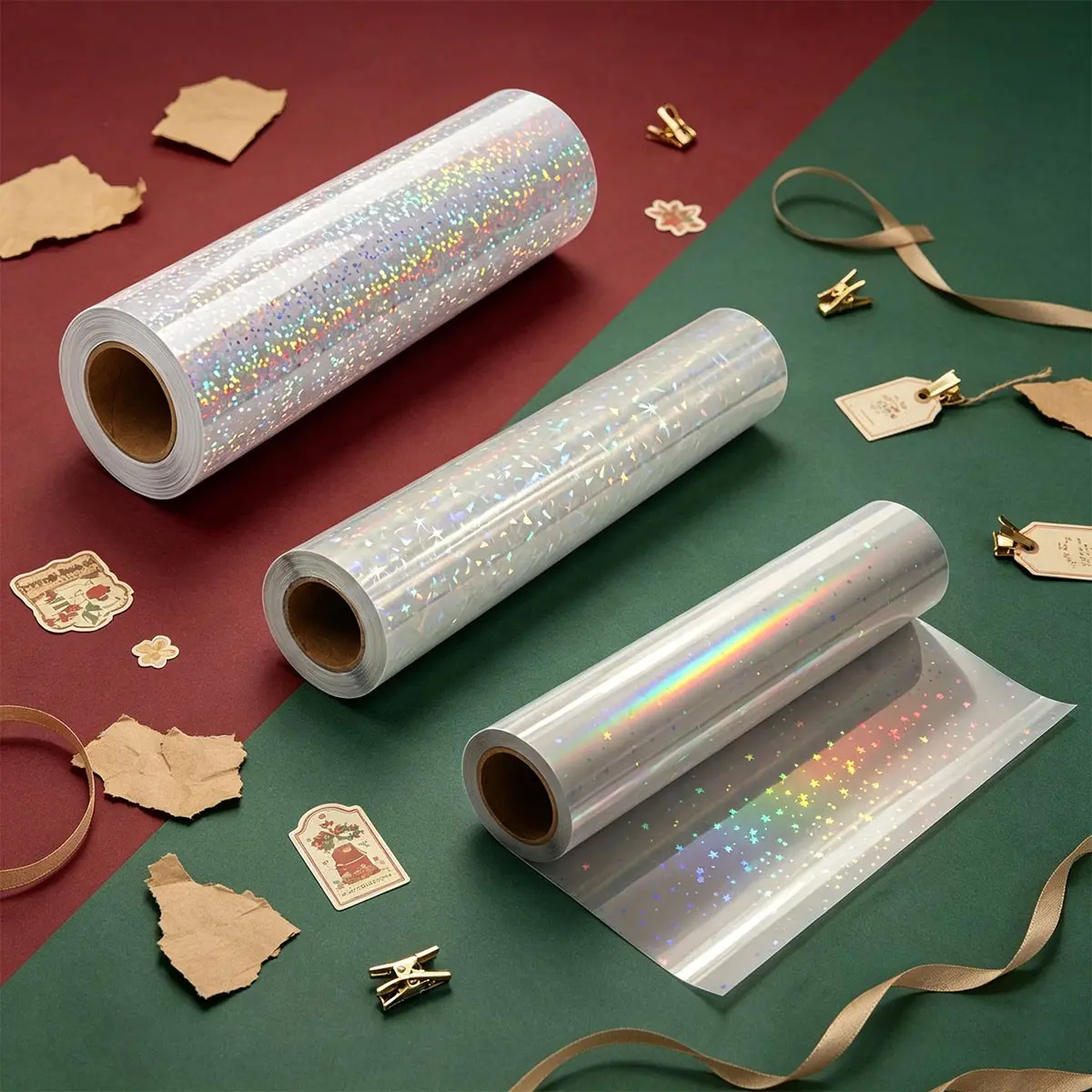 Self-Adhesive Waterproof Decorative Film, 21cm X 300cm, Starry Glass Dot Pattern, Ideal for Gifts, Flowers, Snacks, Wedding Packaging