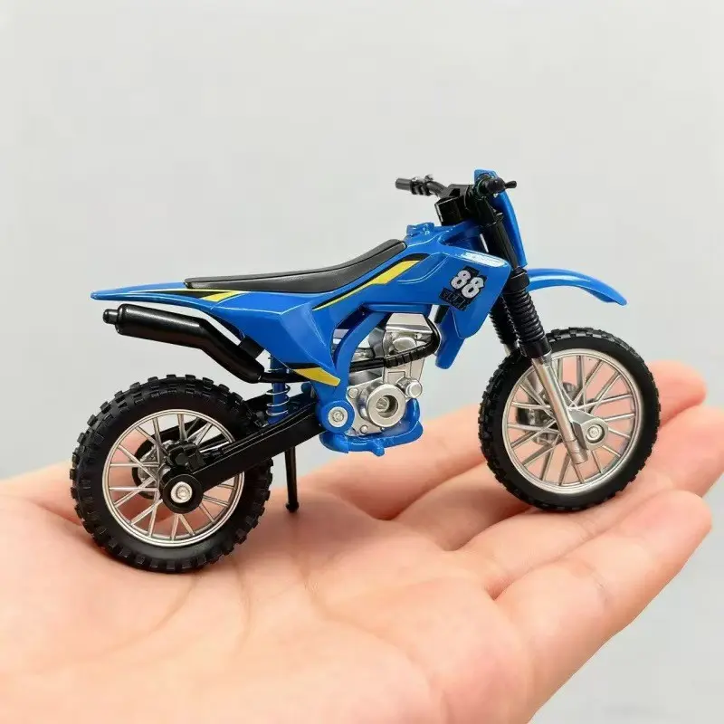 1pc Off-Road Motorcycle Model, 88 Mountain Bike, Detailed Shock Absorber Engine, Stress Relief Ornament, Collectible Gift for Boys, Realism, Fun, Appeal