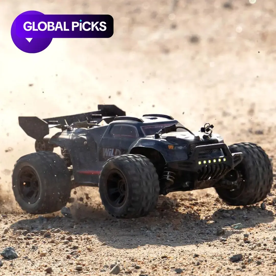 High Speed Shock Absorbed Off Road Vehicle, 1:18 Four Wheel Drive Car, Multi Terrain High Speed Remote Control Car, Rc Model Car, Men's Toy, Rc Cars, Remote Controlled Vehicle