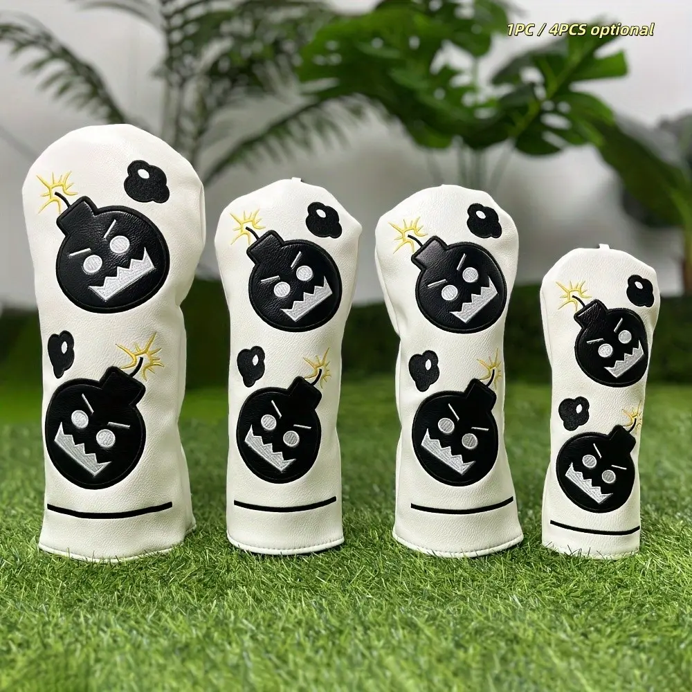 Golf Club Cover Head Protector, Durable & Stylish Design, Perfect Fit for Most Clubs, Easy Installation, Ideal Gift for Golfers, Golf Gift Accessory, Golf Accessories, Golf Gear