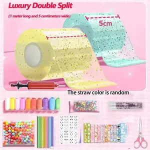 Nanometer Bubble Tape Set, 30pcs Basic / 33pcs Luxury Dual-Sided, DIY Craft Party Supplies, Stress Relief, Holiday Gifts