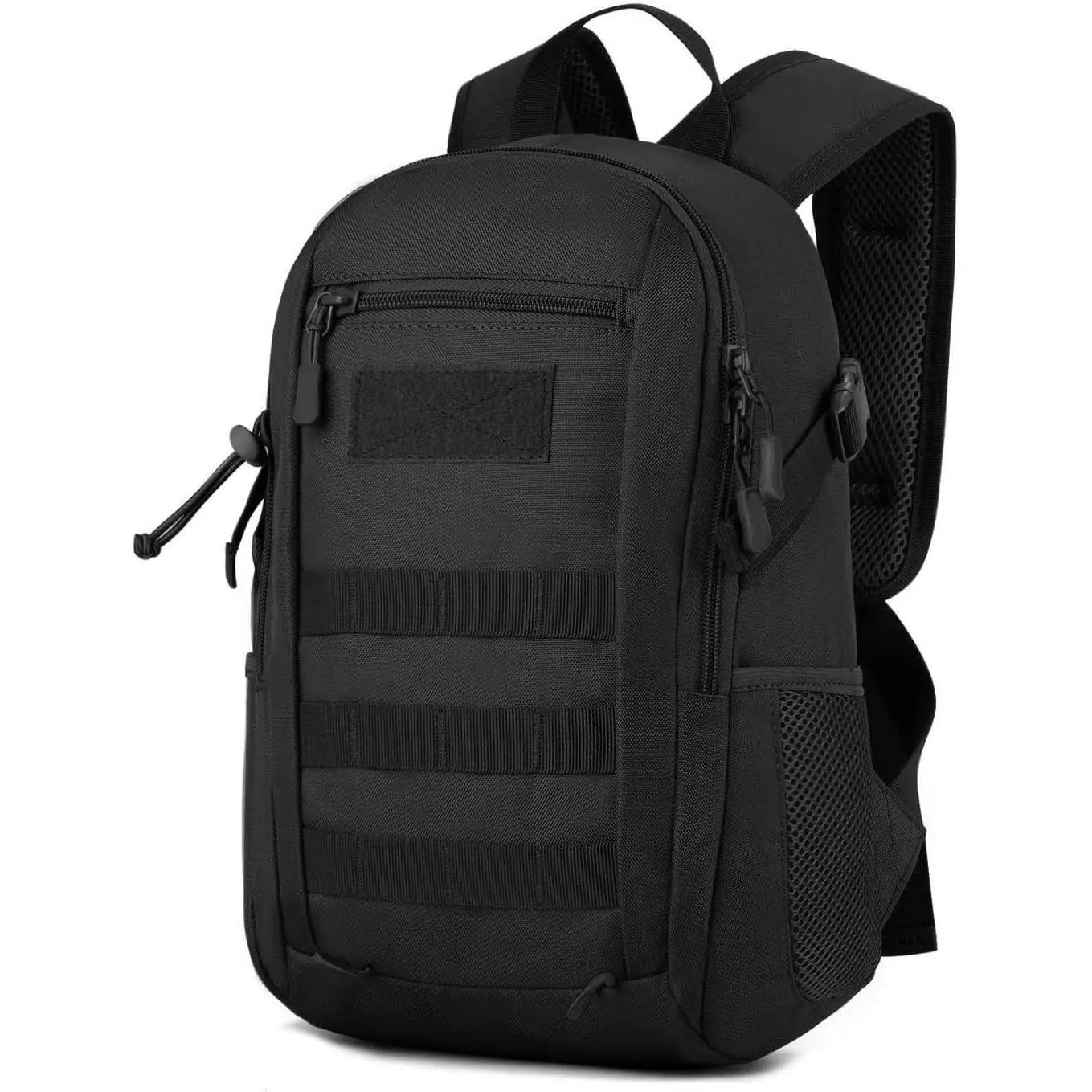 10L Tactical Backpack Small Mini Daypack Military MOLLE Rucksack Gear Assault Pack Bag for Hunting Camping Trekking BlackGift