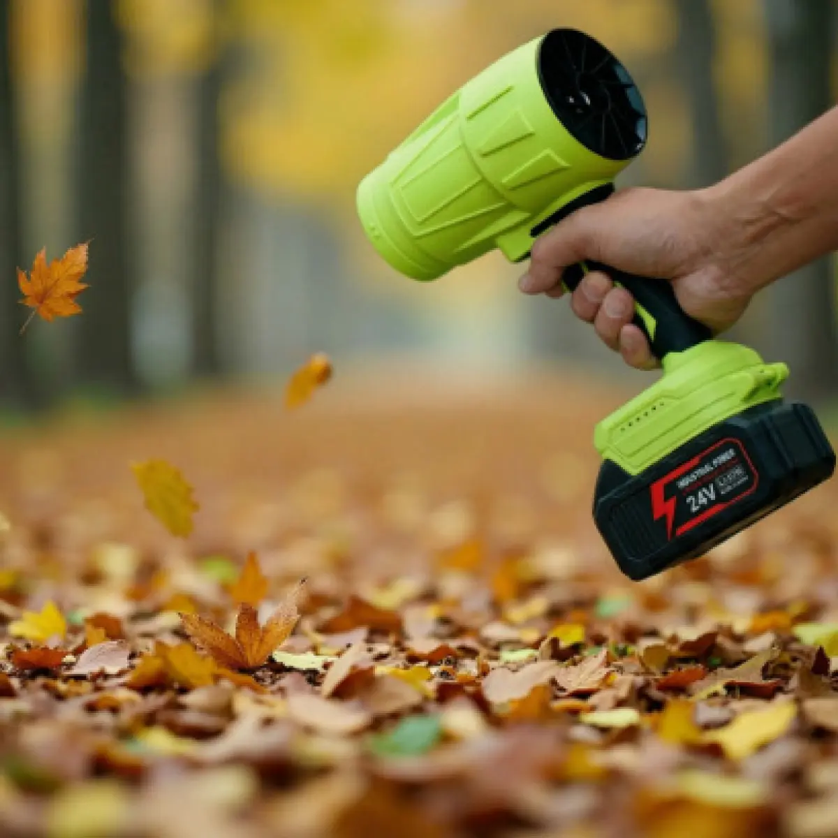 Cross-border violent turbofan powerful blower industrial dust removal high-power lithium battery blower gun