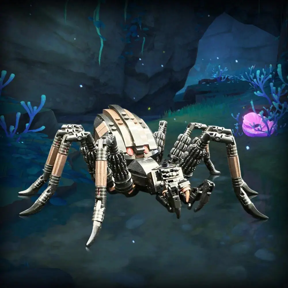 MOC Shelob of Middle Earth Building Blocks Model Movie Rings Shelob Horror Spider Monster Bricks Assembly Toys Kid Birthday Gift