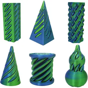 Viral 6Pcs 3D Printed Fidget Toy Set Collectible Craft Figurines Desktop Ornament Creative Stress Relief Gift