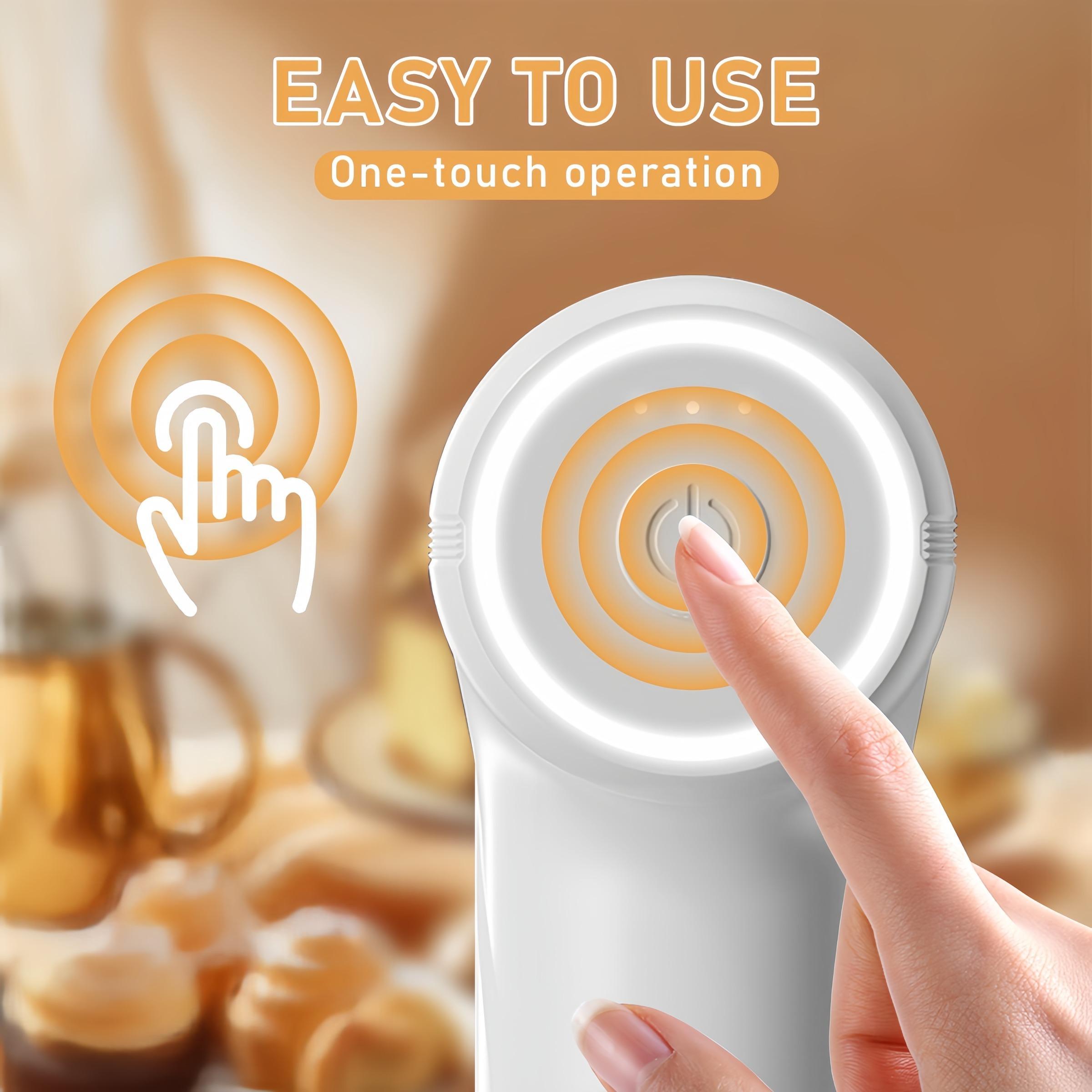USB Rechargeable Wireless Handheld Electric Egg Beater, 1 Count Multi-functional Whisk Mixer, Portable Kitchen Mixer, Compact, Easy-to-use, and Space-saving Kitchen Appliances