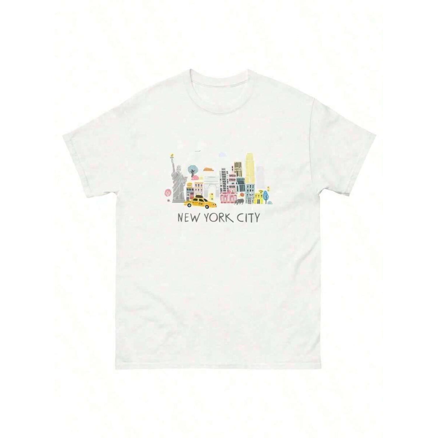 100Percent Cotton Humorous T Shirt Featuring New York City Design Perfect for New York Enthusiasts Summer Tee