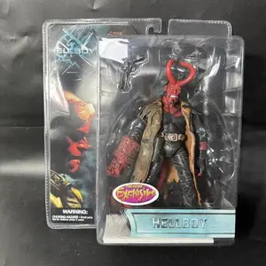 In Stock Hot Mezco Figure Hellboy KO Anime Action Figure Statue Model Ornament Collection Toys Festival Gifts  7inch