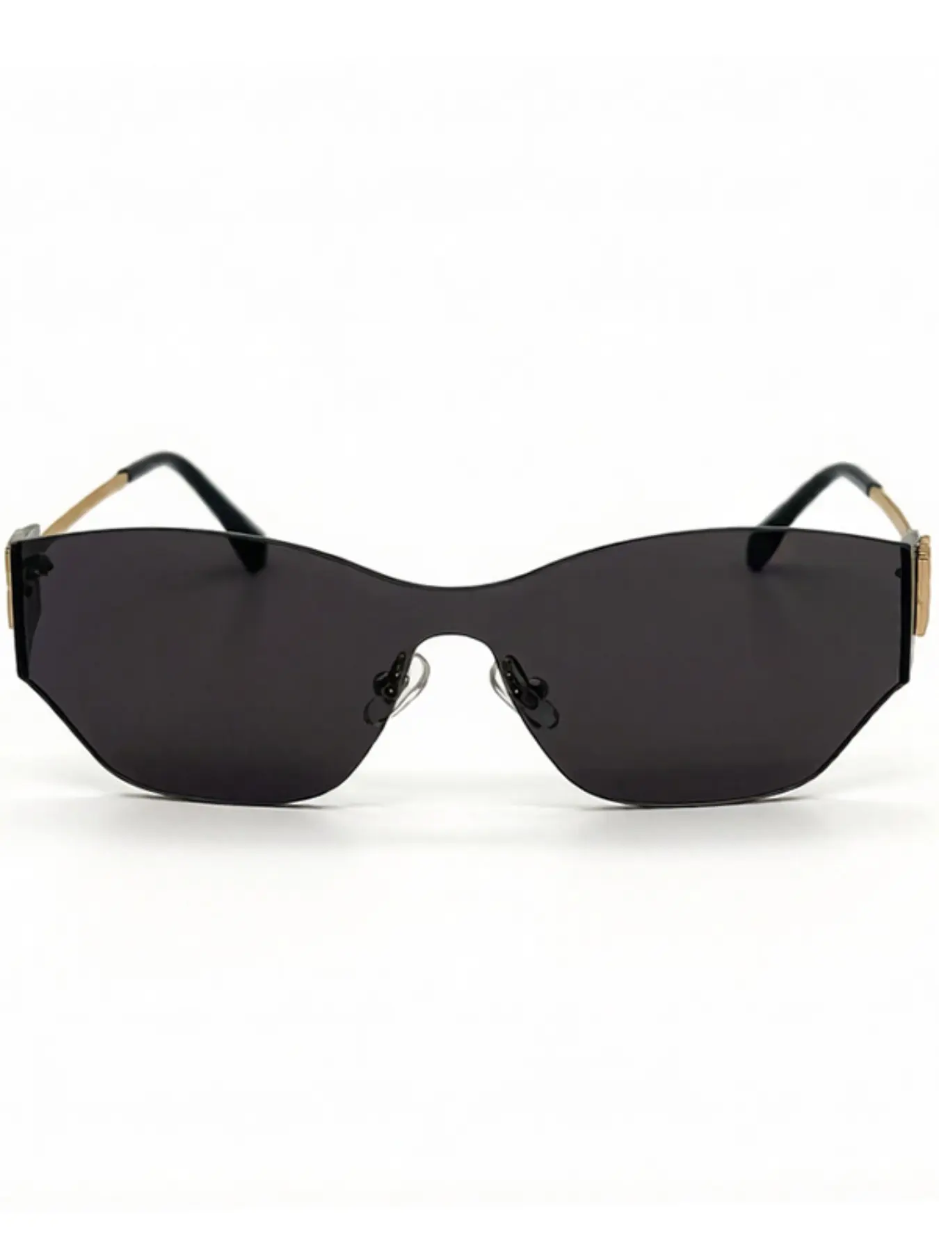 Korean Fashion Nickel Copper Texture Ultra-Clear Nylon Lens Glasses, Handmade Stylish Eyewear, Trendy Manual Crafted Spectacles