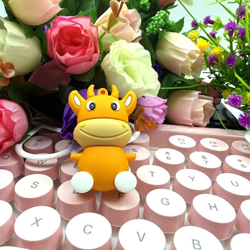 Cute Tiger Penguin Cow Cartoon Flash Drives Available in 4GB, 8GB, 16GB, 32GB 64GB 128GB Capacities., Memory Stick | Character Themed USB | Cute Aesthetic