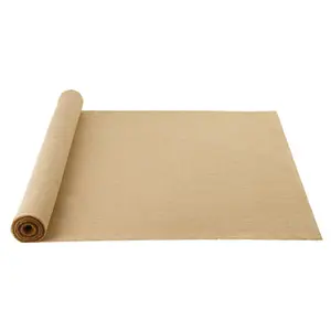 VEVOR Burlap Fabric Roll, 40"x 30 ft 50x 50 High Density Wide Natural Burlap Fabric Rolls, Jute Fabric Burlap Tree Wrap Roll, for Decor, Crafts, Wedding, Gardening, Plant Tree Winter Covering