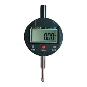Measurement  Digital Dial Gauge 0-12.7 mm (0-0.5 in) for  Printers CNC Machines Workshops CNC Machines Table Saws and (Percent 12mm)