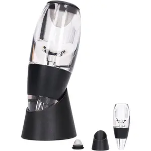 Aerator Plastic Mesh Filter Transparent Design Ideal  Enhances Flavors  with  Finish  Airarator for  Lovers and Sommeliers