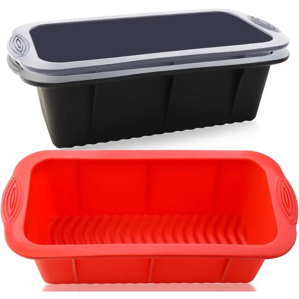 3 Pack  Bread Loaf Pan  Nonstick for Homemade Bread | , Dishwasher Safe, Nonstick, For Homemade Loaf, Bread, Meatloaf, Cakes, Quiche