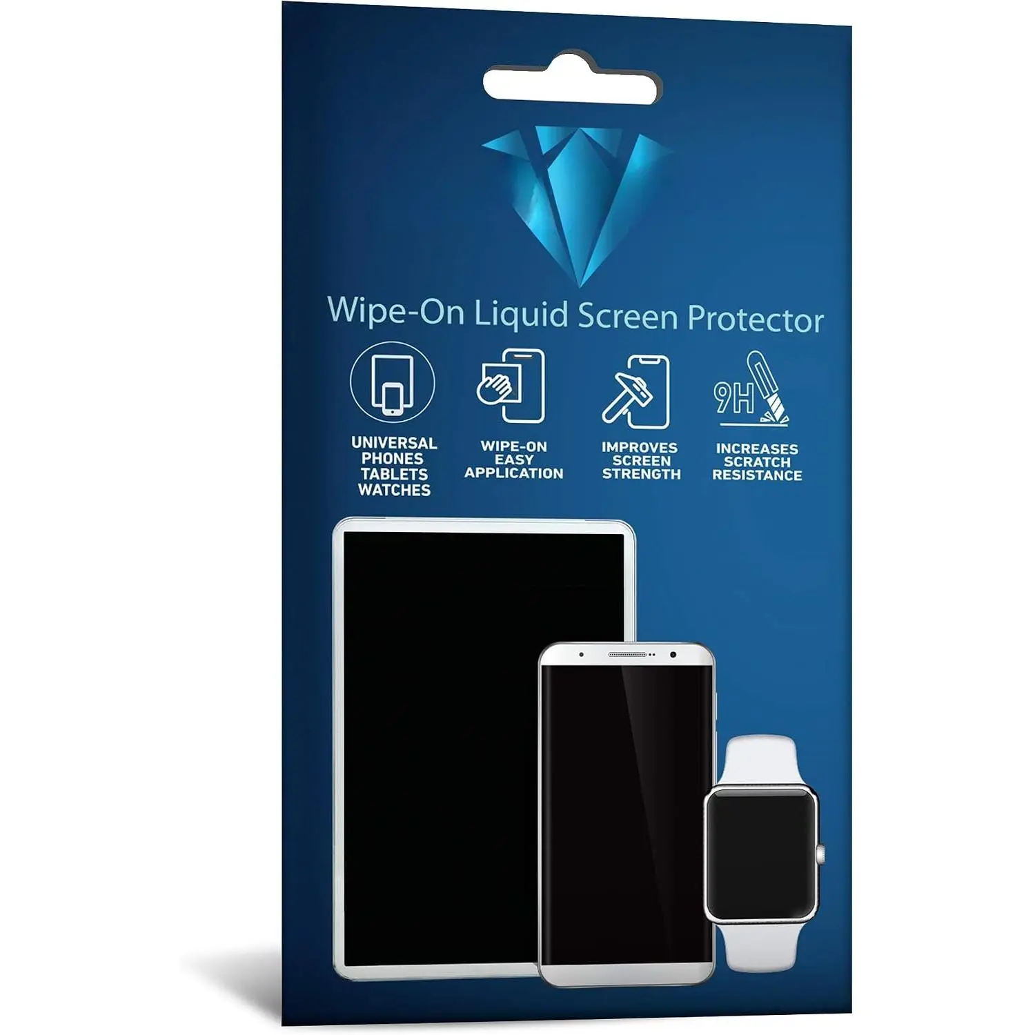 Liquid Glass Screen Protector | Covers up to 6 Devices | for  Smartphones Tablets and Watches