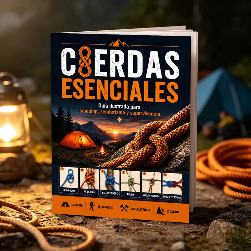 Spain Outdoor Knot Guide: Simple Knot Tutorials for Fishing, Camping and Hiking for Beginners
