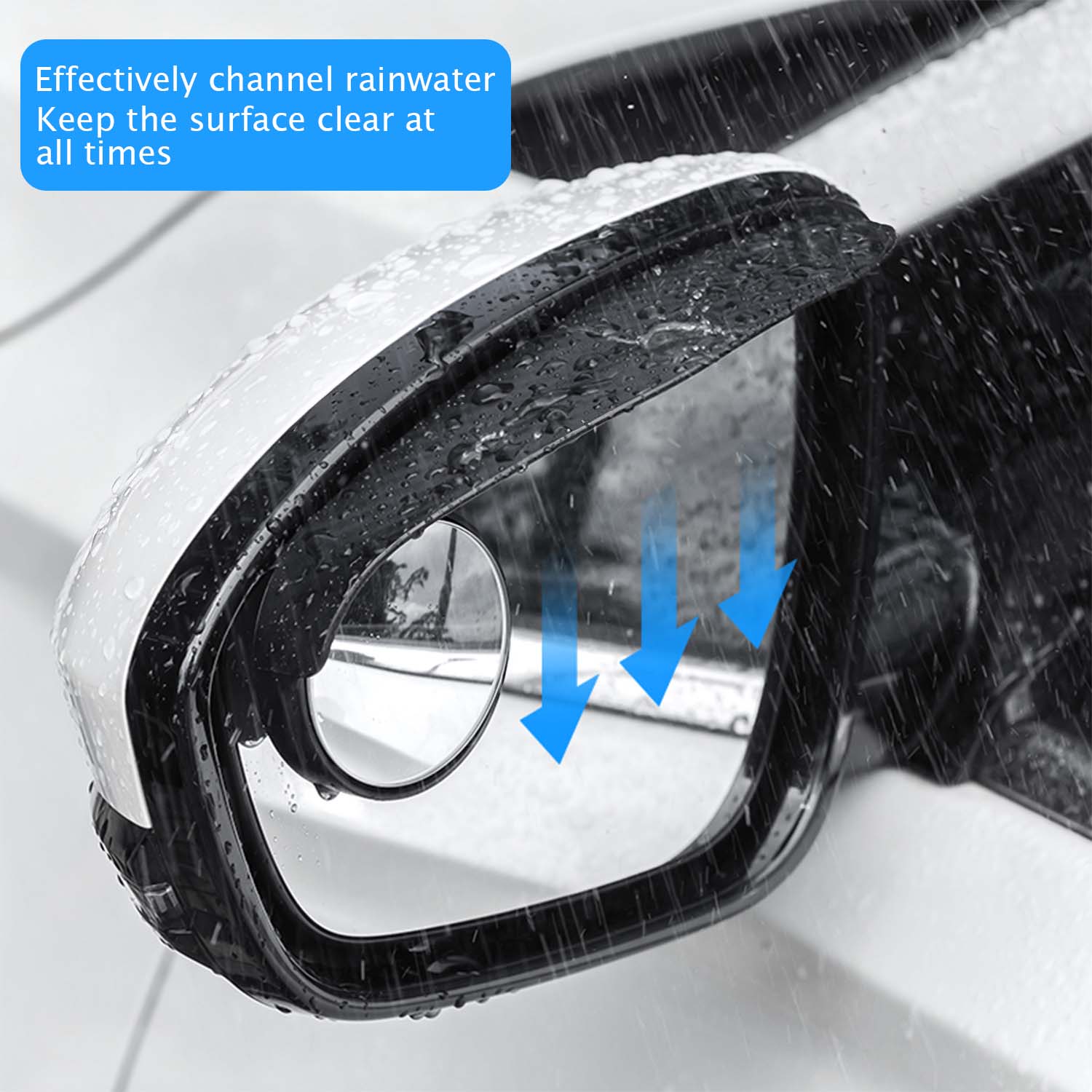 2pcs Carbon Fiber Textured Blind Spot Mirrors with 360° Rotation, Convex Rain Guard & Left Side Installation - Fit for All Cars, Trucks, SUVs - Keeps You Dry in Rain, Enhances Visibility, Vehicle Safety Accessories, Modern Car Accessory, Durable Mirror 2pcs Carbon Fiber Textured Blind Spot Mirrors with 360° Rotation, Convex Rain Guard & Left Side Installation - Fit for All Cars, Trucks, SUVs - Keeps You Dry in Rain, Enhances Visibility, Vehicle Safety Accessories, Modern Car Accessory, Durable Mirror