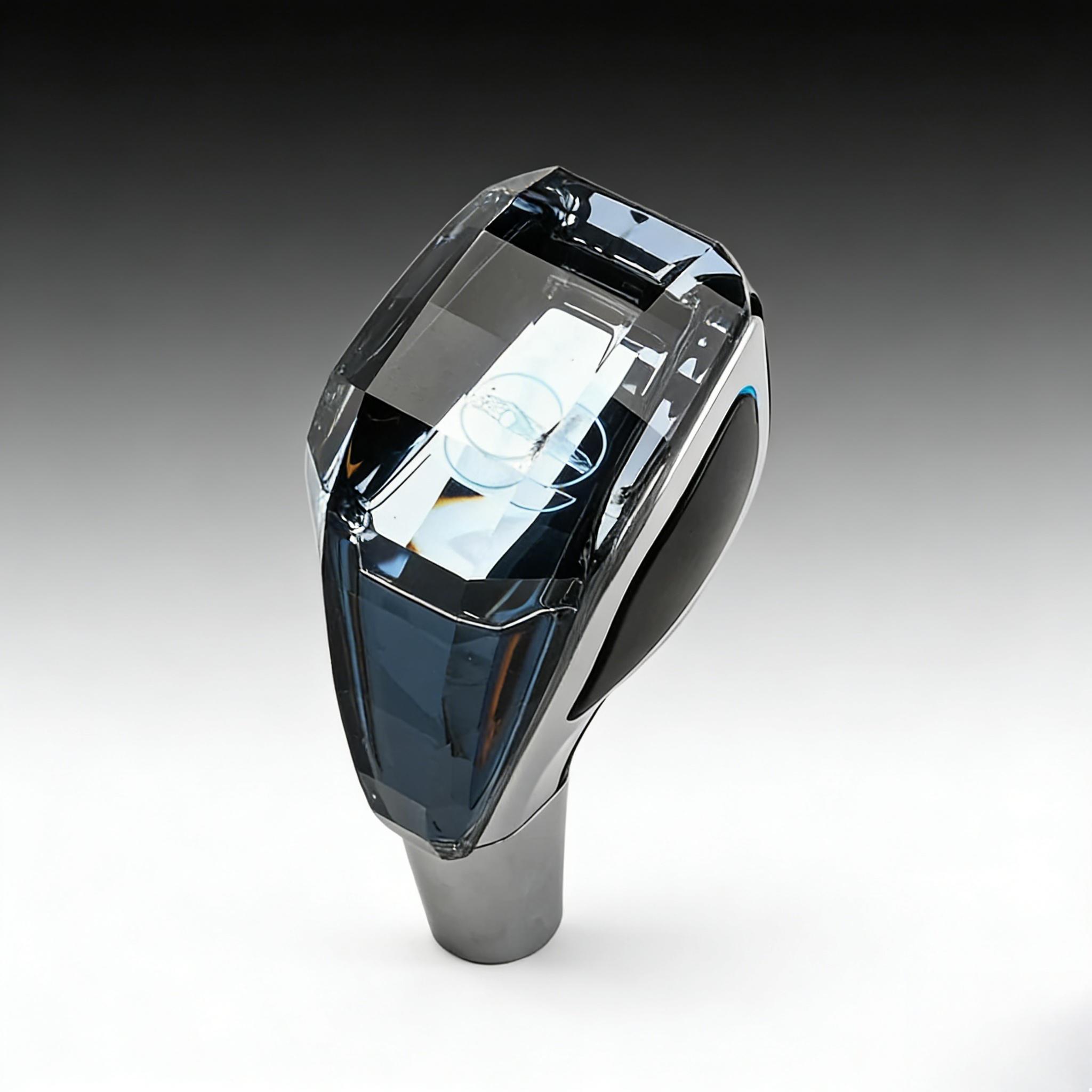 Universal Crystal Car Gear Shift Knob with LED Light Auto Manual Transmission Replacement usb rechargeable color