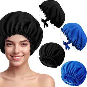 4 Pcs UV Protection Tanning Face Cover Bonnet Cap Set Tanning Mask and Hair Cap Protective Bonnet for WomenGift.