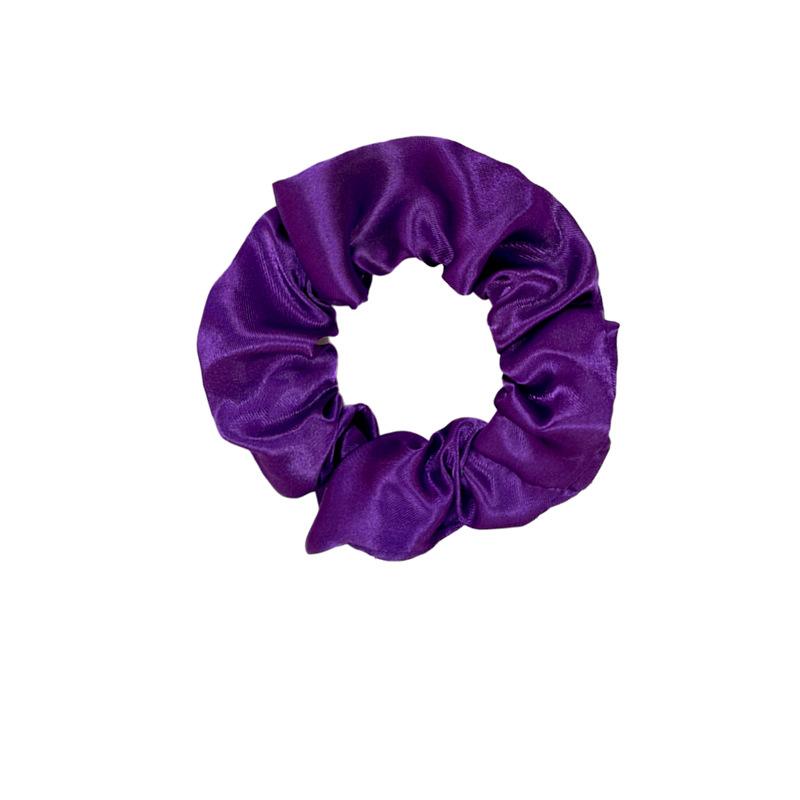 Hot Selling Solid Satin Scrunchies, French Style Hair Ties, Soft Silk Hair Accessories for Women Girls Ponytail Holder