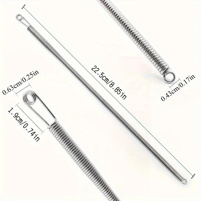 Flexible Rope Threading Tool, 5 Counts Multifunctional Spring Drawstring Threader for Clothing, Elastic and Lace Weaving Assistant Tool, Sewing Supplies Crafts