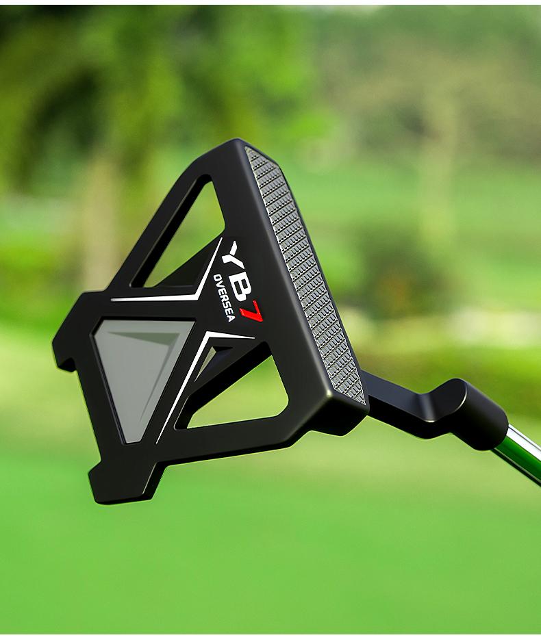 Golf Putter - 3-Line Alignment, Single Club (Men's & Women's) - Stable, Low Center of Gravity, High Forgiveness, Precision Alignment Lines